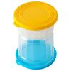 Hourglass Pickle Jar Dry Wet Separation Airtight Fridge Organizer for Kimchi Olives Pickled Vegetables (BPA Free, No FDA)