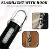 Mini USB Rechargeable LED Flashlight Keychain Portable Waterproof Camping Pocket Lamp Keyring Light Outdoor Gear