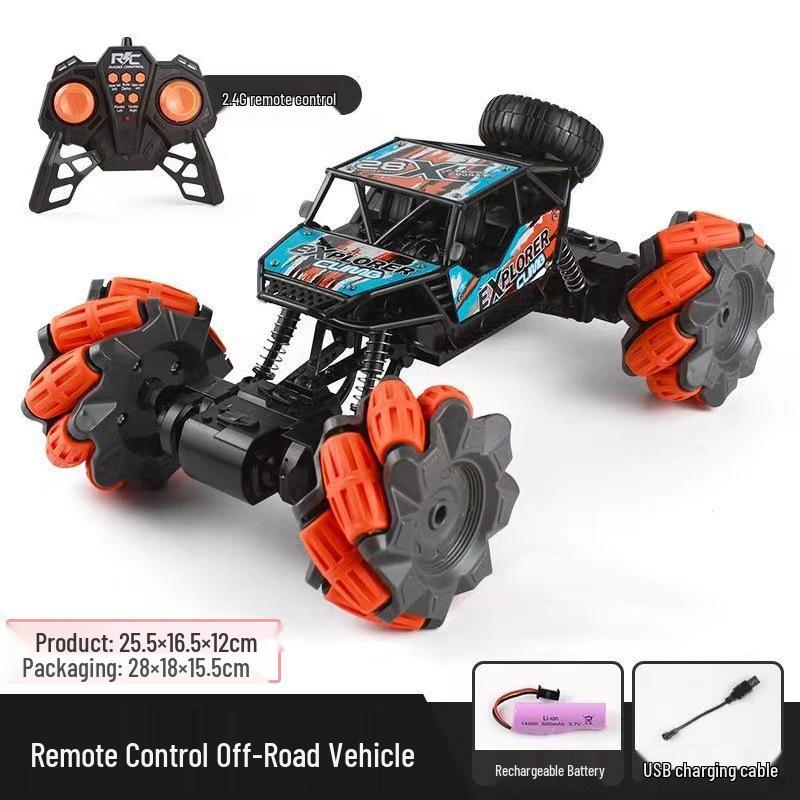 High-Speed RC Off-Road Car with Water Bombs & Four-Wheel Drive