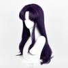 LAOBAO Misato Katsuragi Cosplay Disguise Costume Purple Long Perfect for and Events Wig, Heat-Resistant, Wig, Accessory, Hair, Curly, Parties,