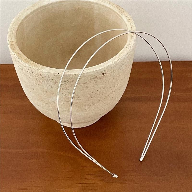 Semplici Cerchietti Metallici Dorati a Onda Eleganti Cerchietti a Onda Moda Donna Cerchio per Capelli Accessori per Acconciature