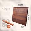 Ebony Cutting Board Home Commercial Double Sided Solid Wood Cutting Board Wooden Panel Home Panel Kneaded Fruit Cutting Board