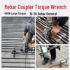 High-Power Electric Torque Rebar Coupler Quick-Connect Wrench