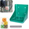 Cattle Sheep Licking Brick Box Salt Bricks Mineral Block Feeder Livestock Feeding Rack Anti-Slip Plastic Nutrition Lick Holder Tray for Farm Home