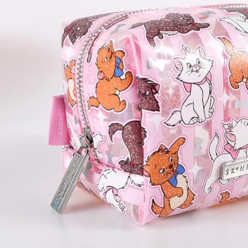 Skinnydip Aristocats Repeat Makeup Pouch/Accessory Case 0631MUMF1