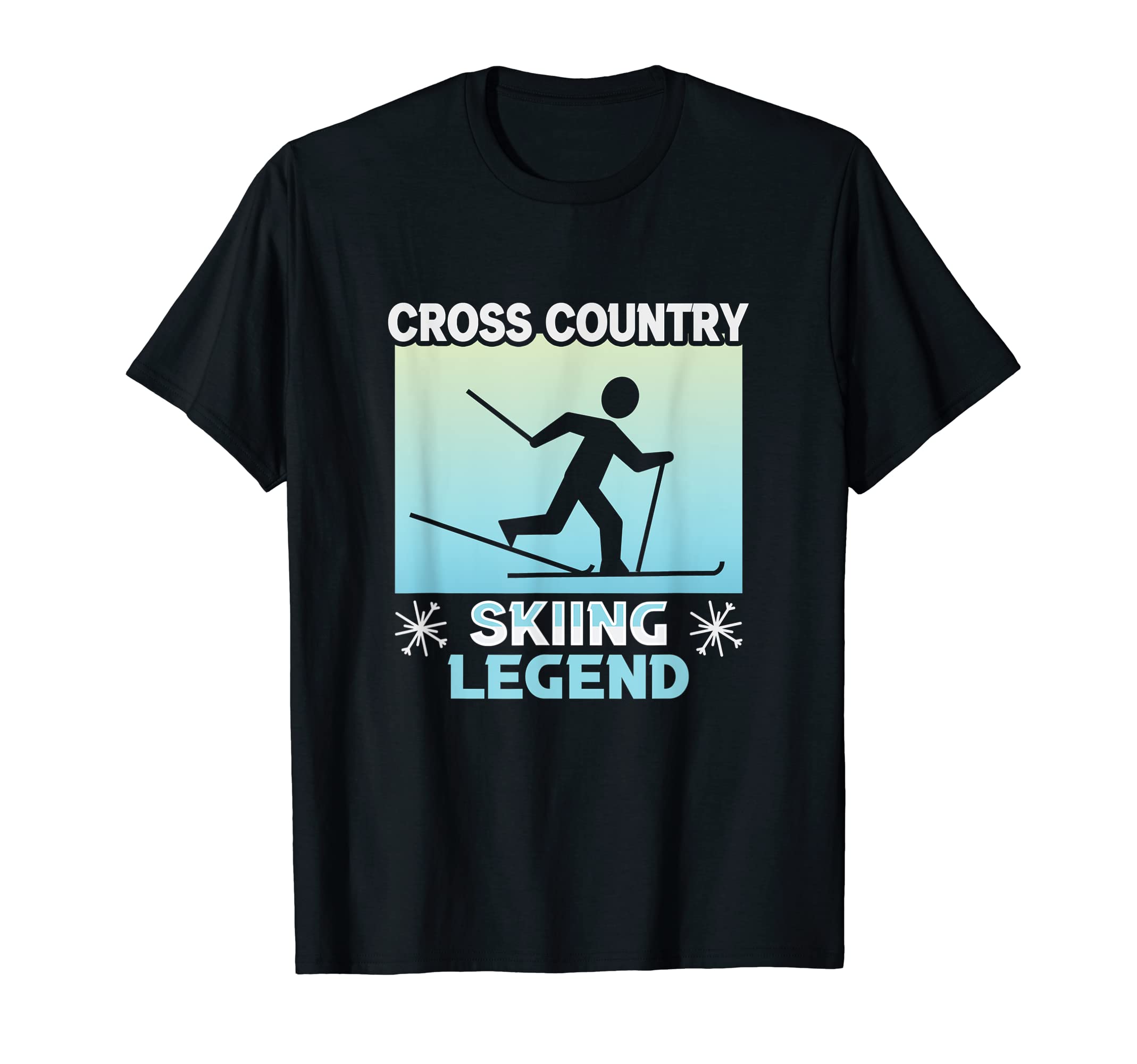 

Biathlon Cross Country Skiing Legend Cross Country Skier T-Shirt чёрный