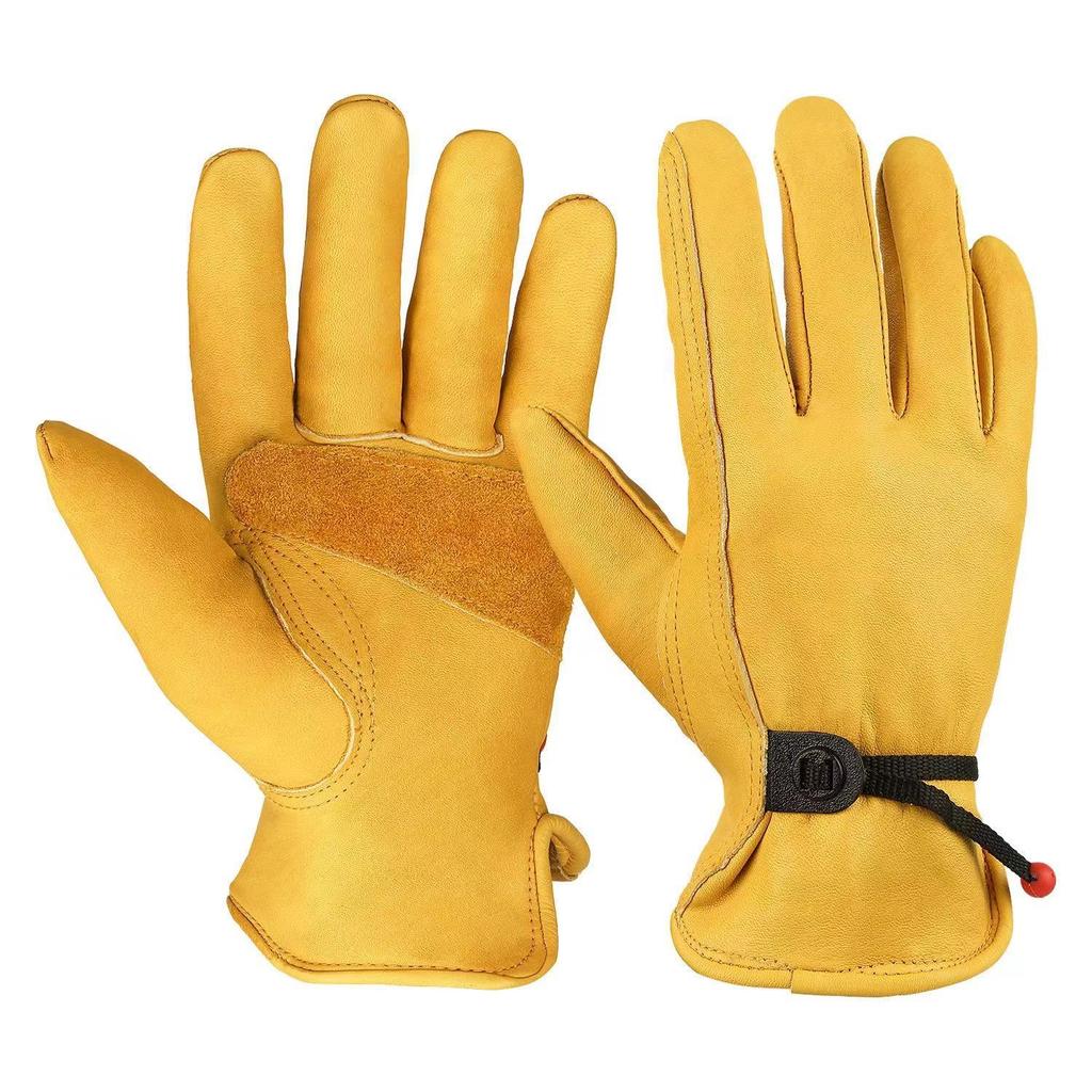Grade BC Cowhide Motorcycle and Riding Gloves - Outdoor Sports, Electric Vehicle, Work Protection