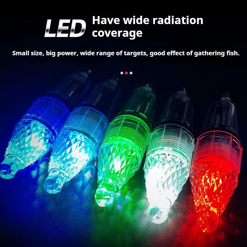 Night Fishing Catch Fish Lamp 17cm/12cm Deep Sea Underwater Fish Trap Lamp