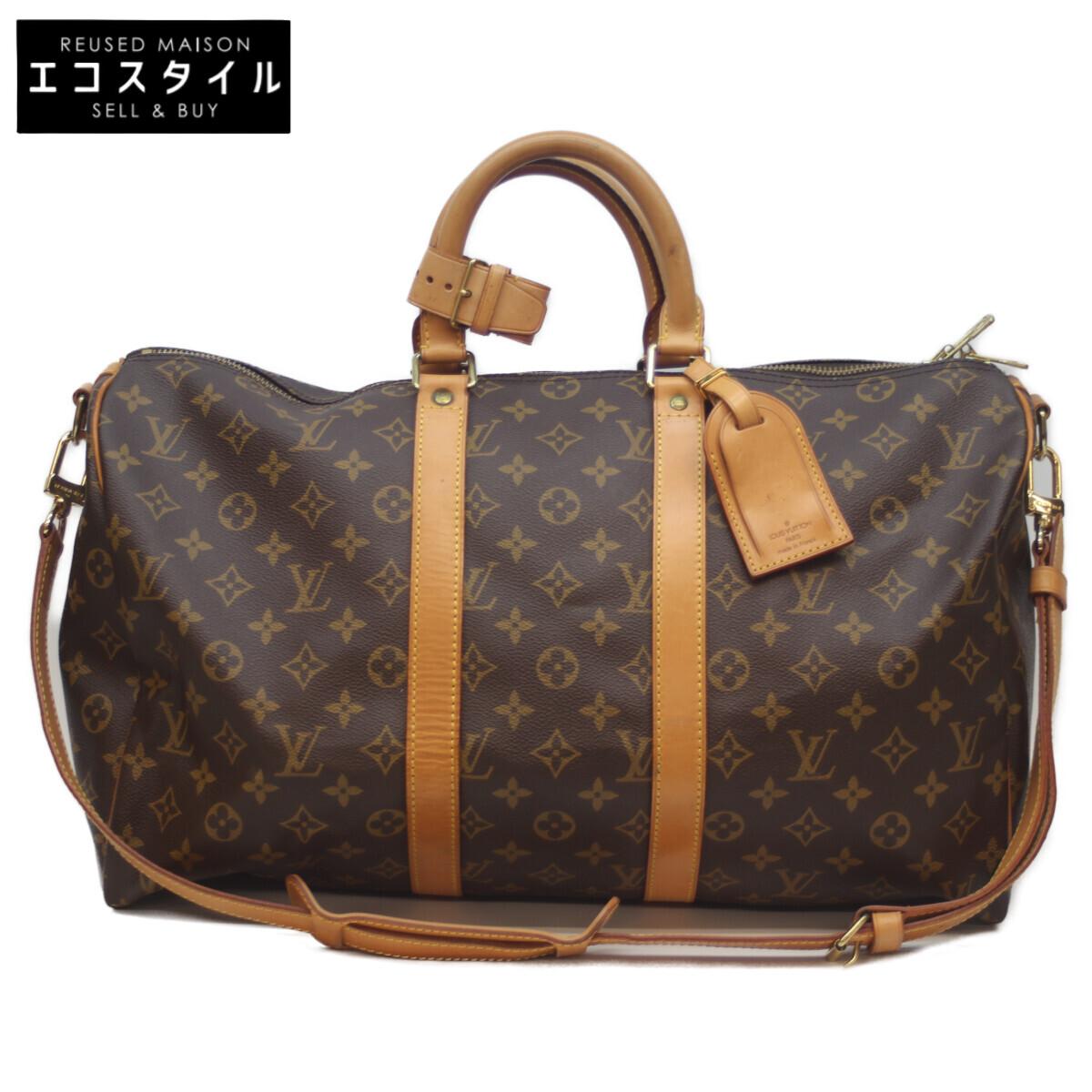 

LOUIS VUITTON 92 years M41418 Monogram Keepall Bandolier 45 Boston bag MonogramUsed