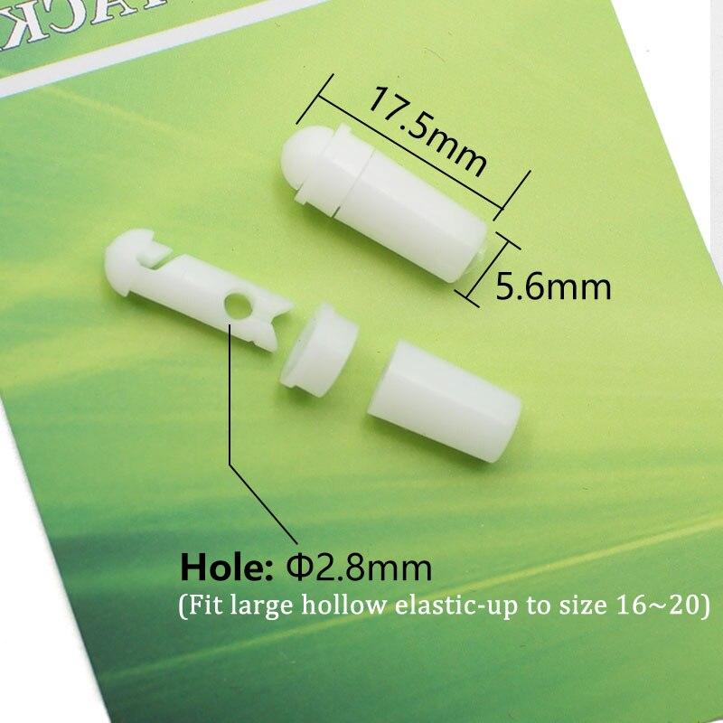 5pcs Carp Fishing Accessories Pole Elastic Connector for Match Pole Fishing Tackle for Rigs Carp Coarse  Method Fishing Tackle