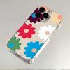 Color Flowers Phone Case for iPhone 17 Air 16 15 14 13 12 11 Pro Max Plus Mini Xs X 8 7 Soft Transparent Cover Fundas Accessory