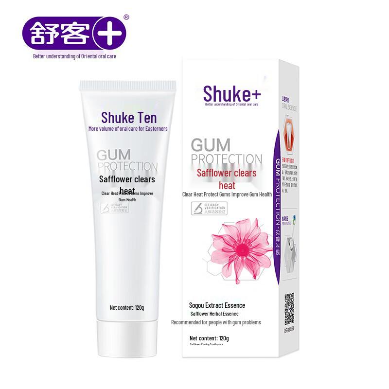 Shuke Safflower Heat-Clearing Toothpaste