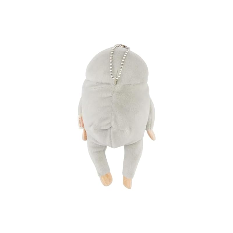 Shinada Global Mochi Series Mochi Sloth Gray (mini) 7 x 5 x 14cm Plush Sloth Animal MONK-0088G
