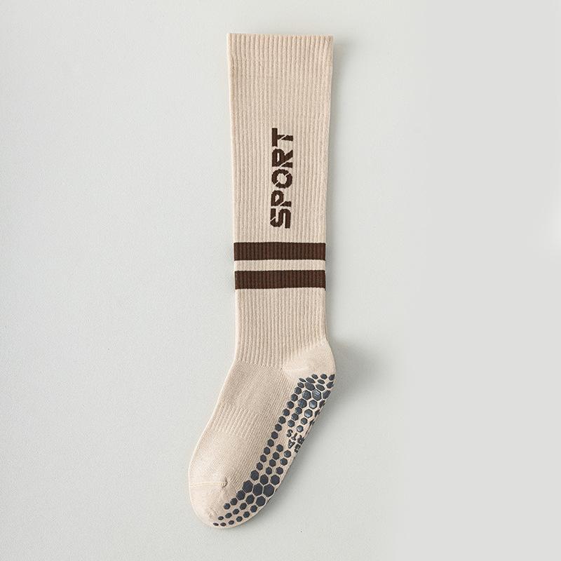 Pressure Sports Calf Socks, Spring and Autumn Yoga Socks, Anti-slip Professional Women's Fitness Socks, Summer Pilates Long Stockings