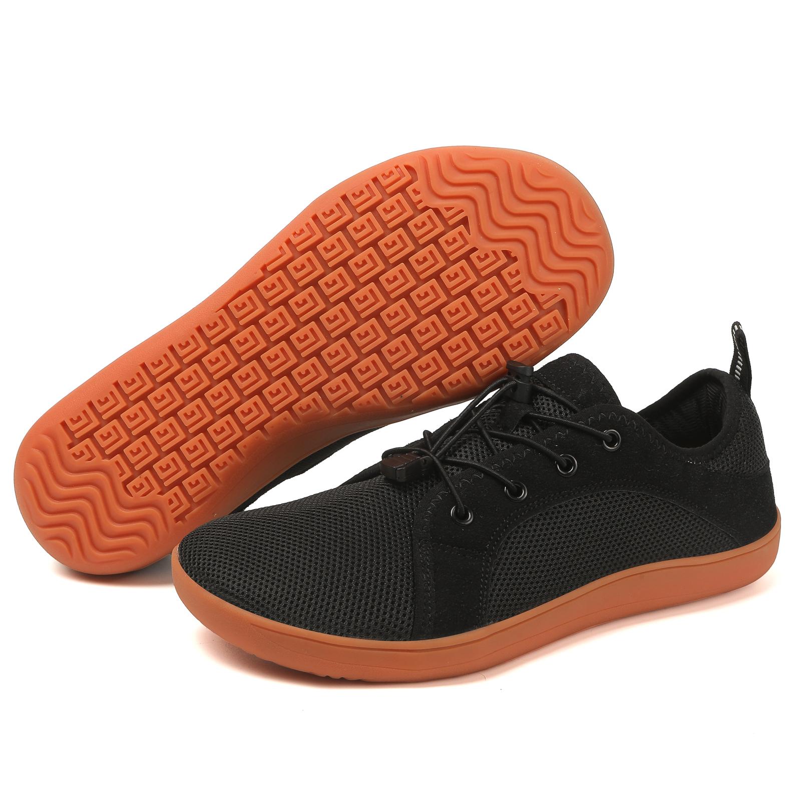 

Минималистичная версия для пар, повседневная обувь для спорта и фитнеса с подошвой нулевого перепада, лучшая обувь для релаксации для мужчин 35 чёрный