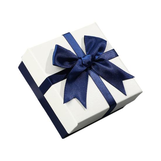 Caja de Regalo Cuadrada con Lazo de Cinta Día de San Valentín Dama de Honor Boda Cumpleaños Presente Caja de Envoltura con Tapa Caja Portátil para Empaque de Joyería