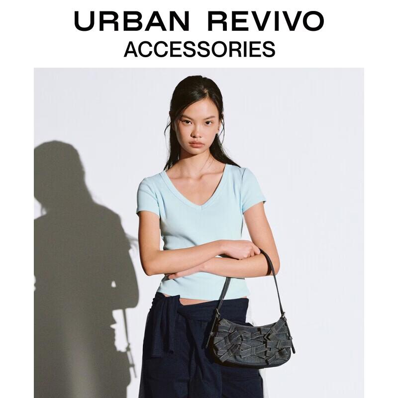 

URBAN REVIVO Bowknot Shoulder Bag One Size