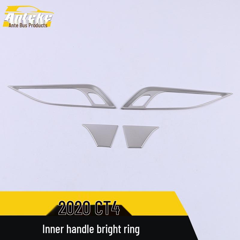 2020 CT4 Interior Door Handle Decorative Trim Ring