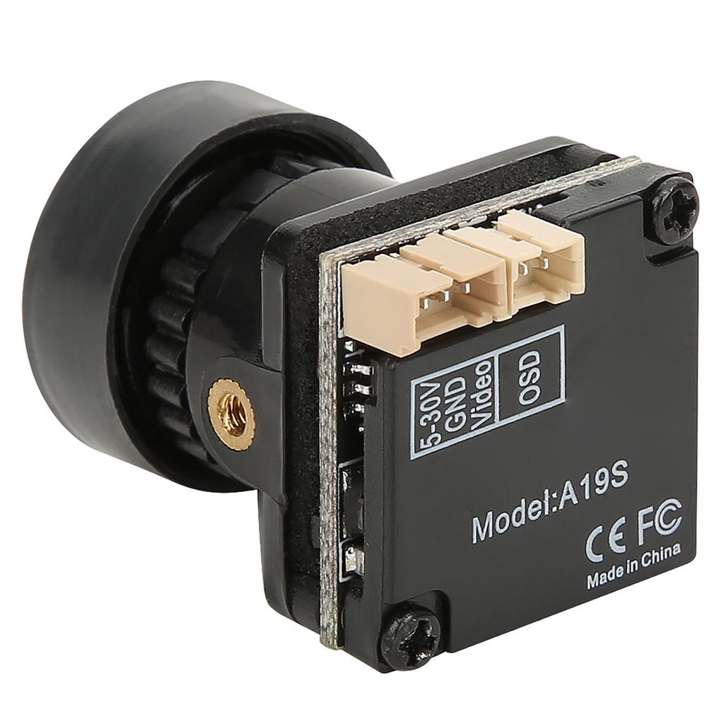 FPV Kamera High Definition 1080P 2.3MM Linse OSD für FPV Quadcopter Drohne Schwarz