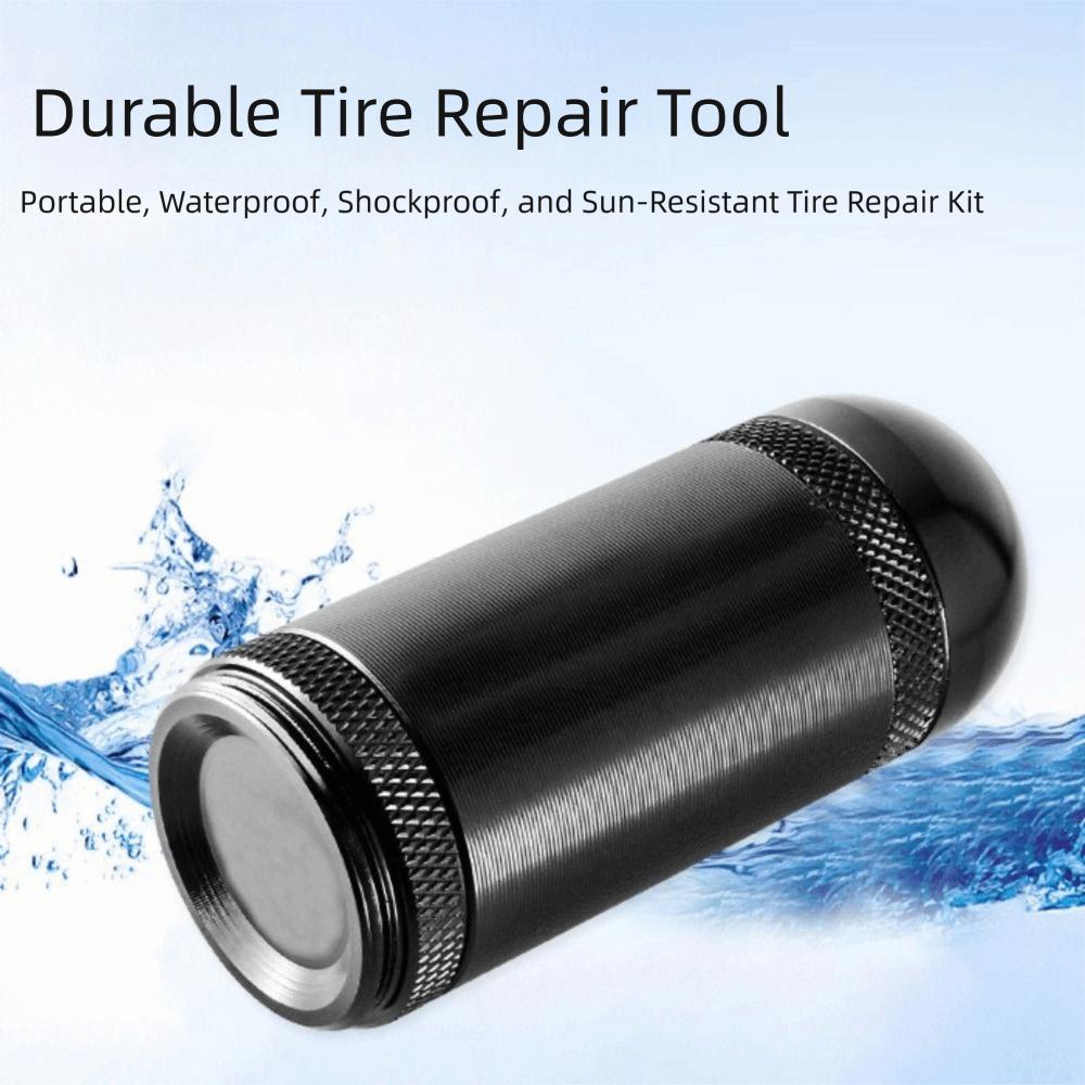 Portable Tire Repair Kit Drill Tool Puncture Repair MTB Bike Maintenance  Road Bike