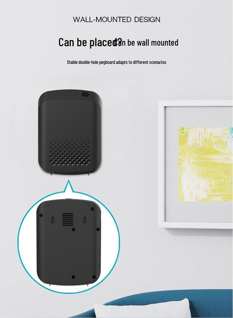 Wall-Mounted Bluetooth Aroma Diffuser with Smart Control and Automatic Spray