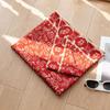 Luxury Soft Silk Wool Scarf Double Sided Print Fashion Shawl Women Sun Protection Warmth