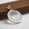 [Mizar] Flower of Life Pendant, Sacred Geometry, Flower of Life, Sterling Silver 925, Silver, Crystal, Quartz, Women's