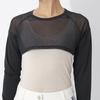 Marie Claire Short Crew Neck Size Medium Women's Undershirt, 7149855, Black,