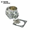 70MM Intake Manifold Aluminum Throttle Body For Mitsubishi Lancer Evo 1 2 3 4G63T 92-95