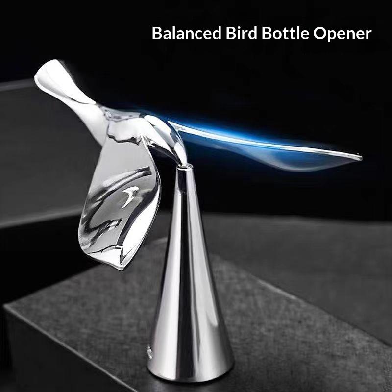 Beer Bottle Openers Manual Bottle Lids Opener Kitchen Tool Balanced Bird Bottle Opener For Bar Kitchen Home Parties