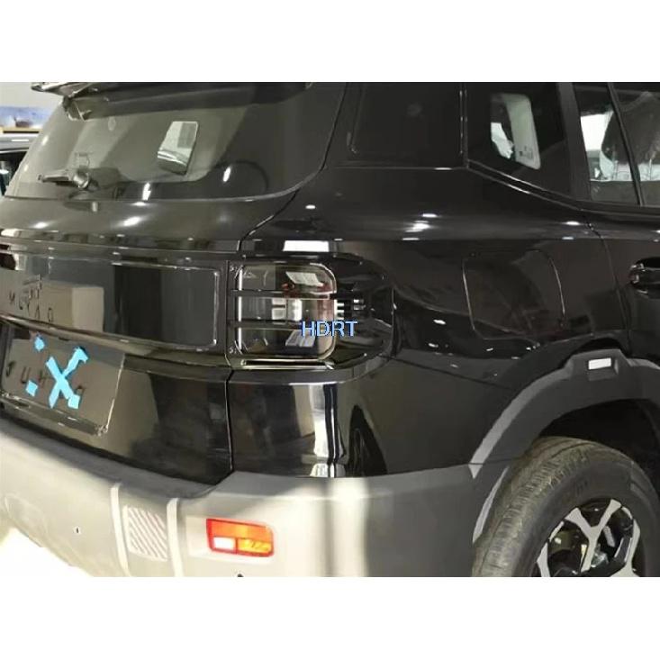 Car Styling Tail Light Frame Rear Fog Lamp Cover For Chery Jetour T1 Jaecoo 5 J5 2025 + Decoration Accessories Exterior Sticker