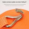 Double Hook Cross-Binding Cargo Strap: Wear-Resistant Truck Tie-Down Rope