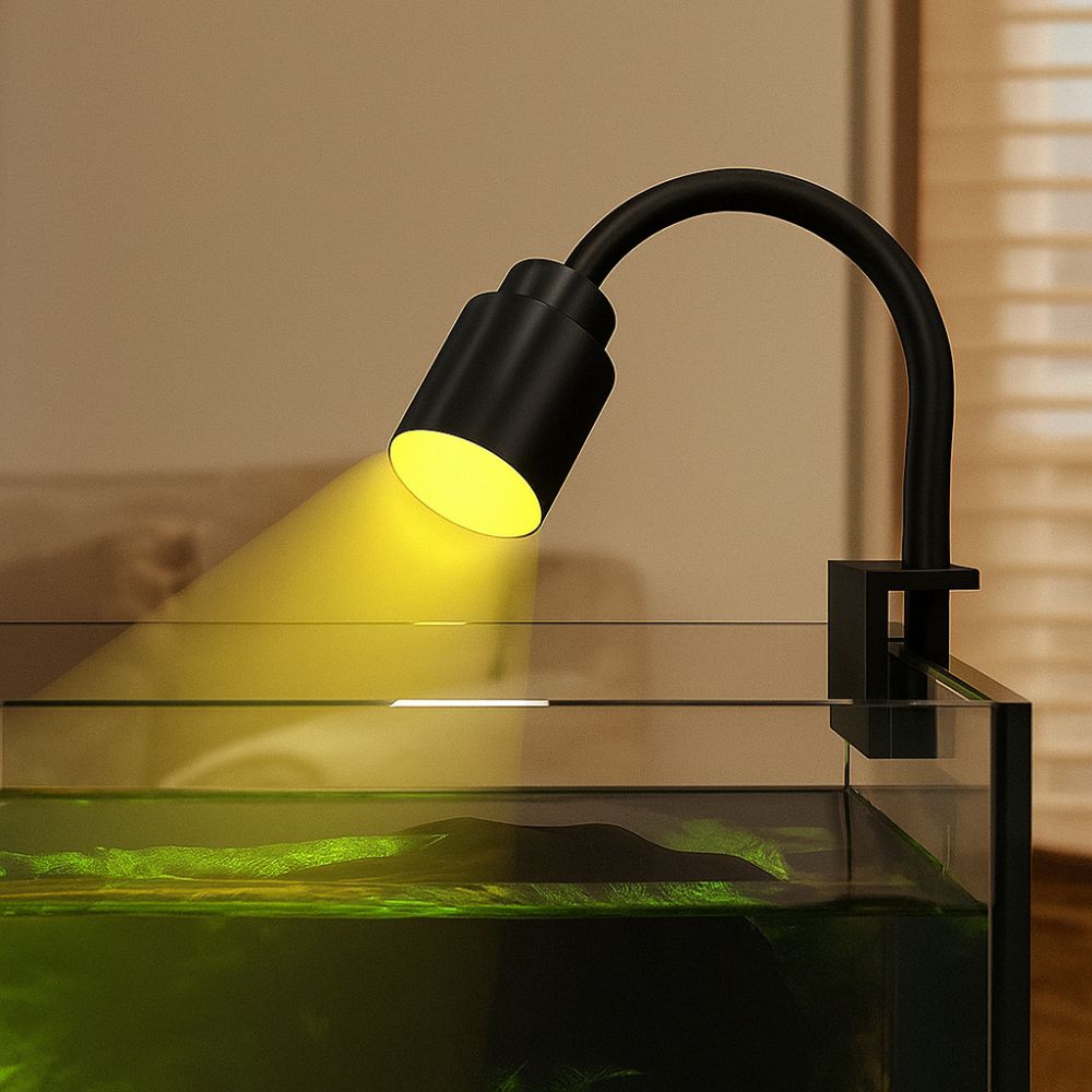 Waterproof Aquatic Plant Lighting 3W Power Fish Tank Light Clip-on Lamp  Aquarium Decoration