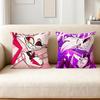 Anime H-hazbin H-hotel Angel Dust Pillow Case Applicable Space For Guest Rooms Interiors Cars Office House Decoration