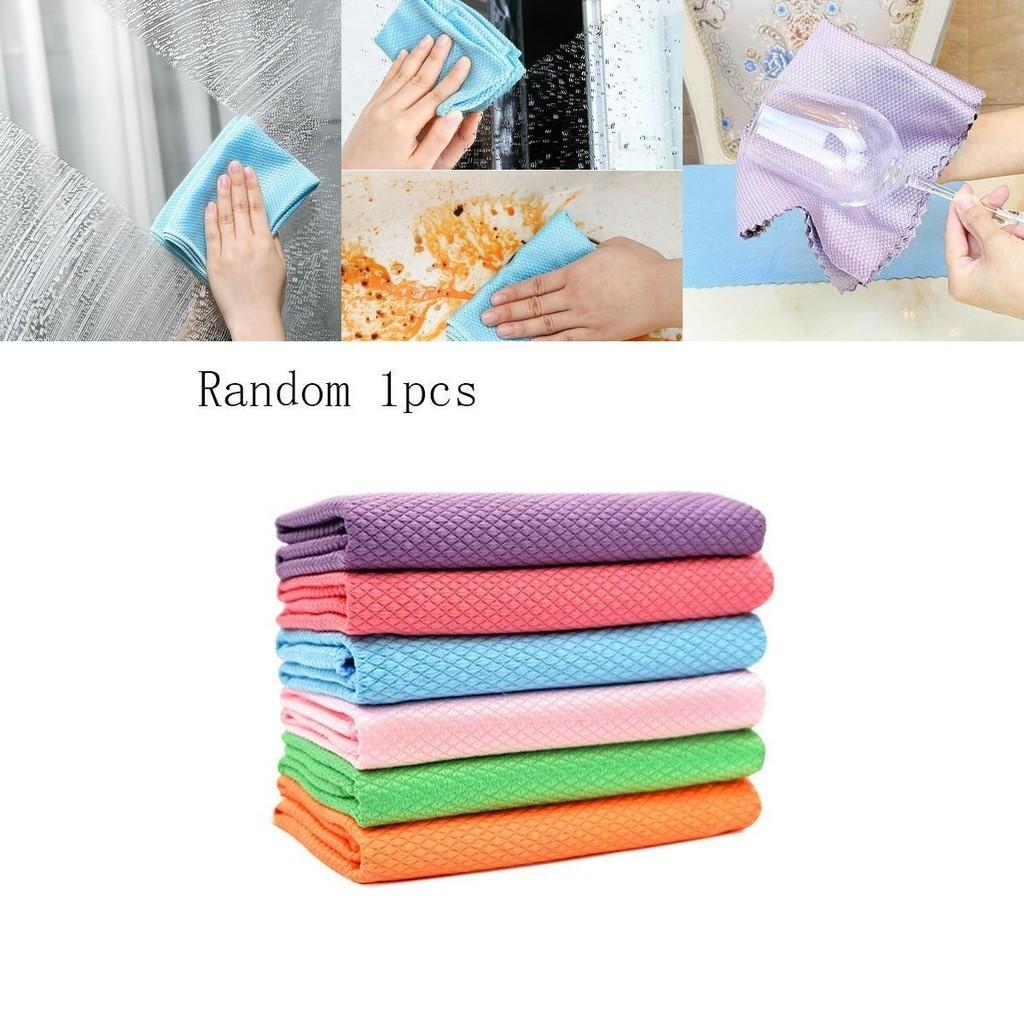Miracle Nanoscale Streak-free Cleaning Cloths Super Absorbent And Soft To Touch