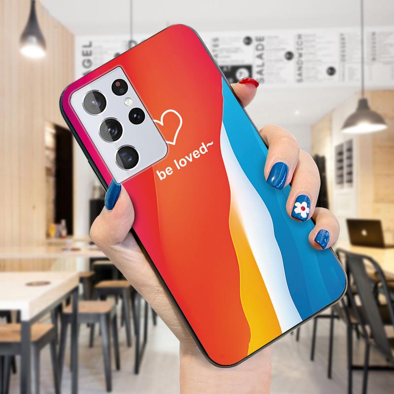 Cartoon Cute Dog Cat Girl Phone Case Colorful Soft Silicone Casing