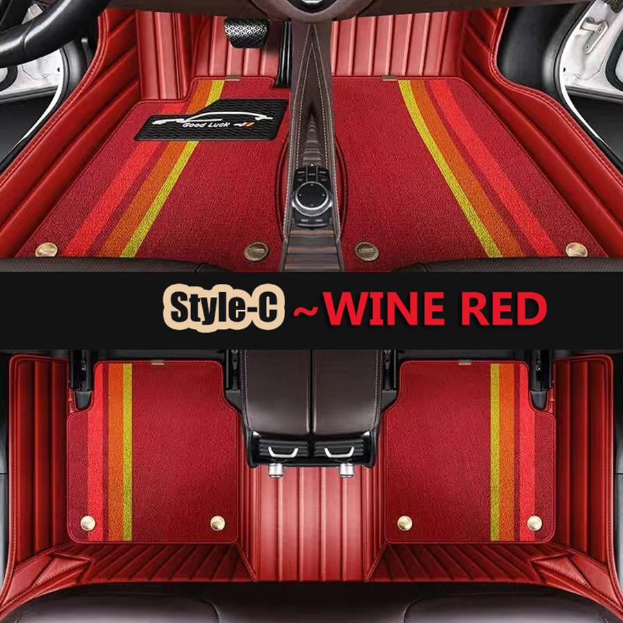 Custom 3D Car Floor Mats for Mercedes Benz C-Class sedan 2008-2026 Wagon 2010-2020 Artificial Leather Interior Accessories