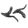 A Pair of Lightweight All Aluminum Alloy Wear Resistant Black Bicycle Brake Lever Handle Bike Cycling Equipment