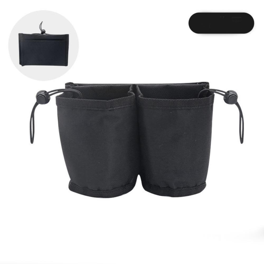 With Zippered Pocket Luggage Travel Cup Organizer Oxford Cup Accessories  Fits Most Roll-On Handles