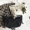 Canvas Bag Harajuku Dark Department Work Solid Color Shoulder Cross Bag Women Large Capacity Function Bag Tide