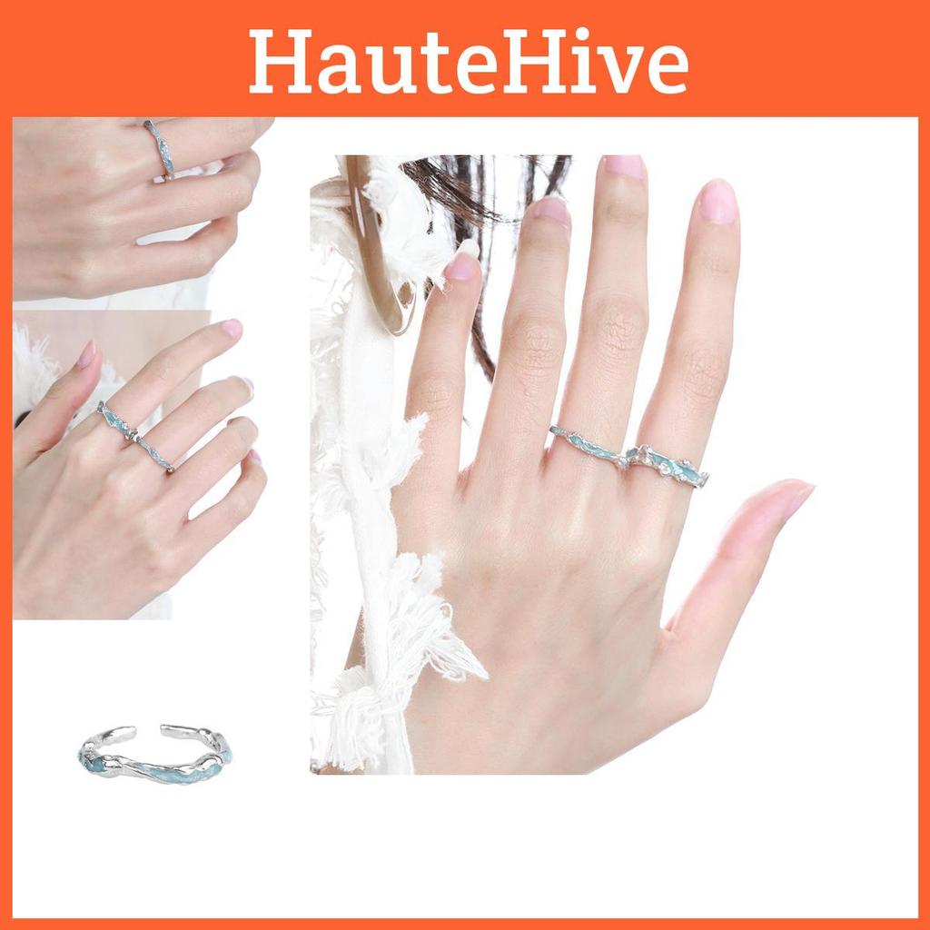 Chic Contemporary Style Adjustable Copper Ring For Women Unique Fashion Statement