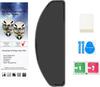 NOUKAJU Helmet Anti-Glare Film, Polarized Film, Anti-Fog Film, Motorcycle Helmet Shield, Anti-Glare, Sticking, Visibility, High Transmittance