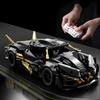 New Technology Racing Car Model Building Block Technology Adult 1:14 DIY Supercar Brick Puzzle Toys Children and Adults Gifts
