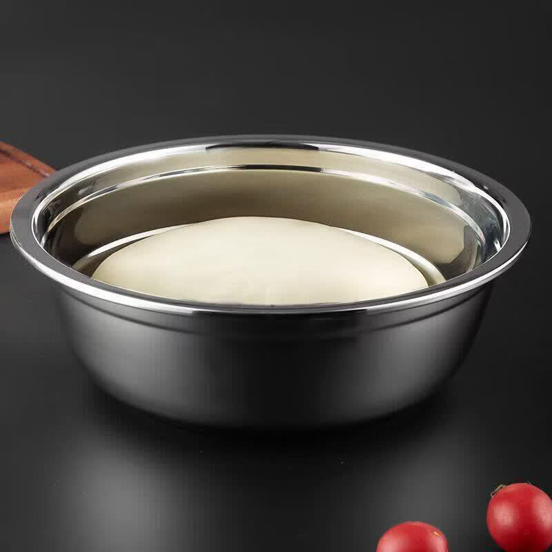 MAXCOOK Thickened 304 Stainless Steel Soup Bowl