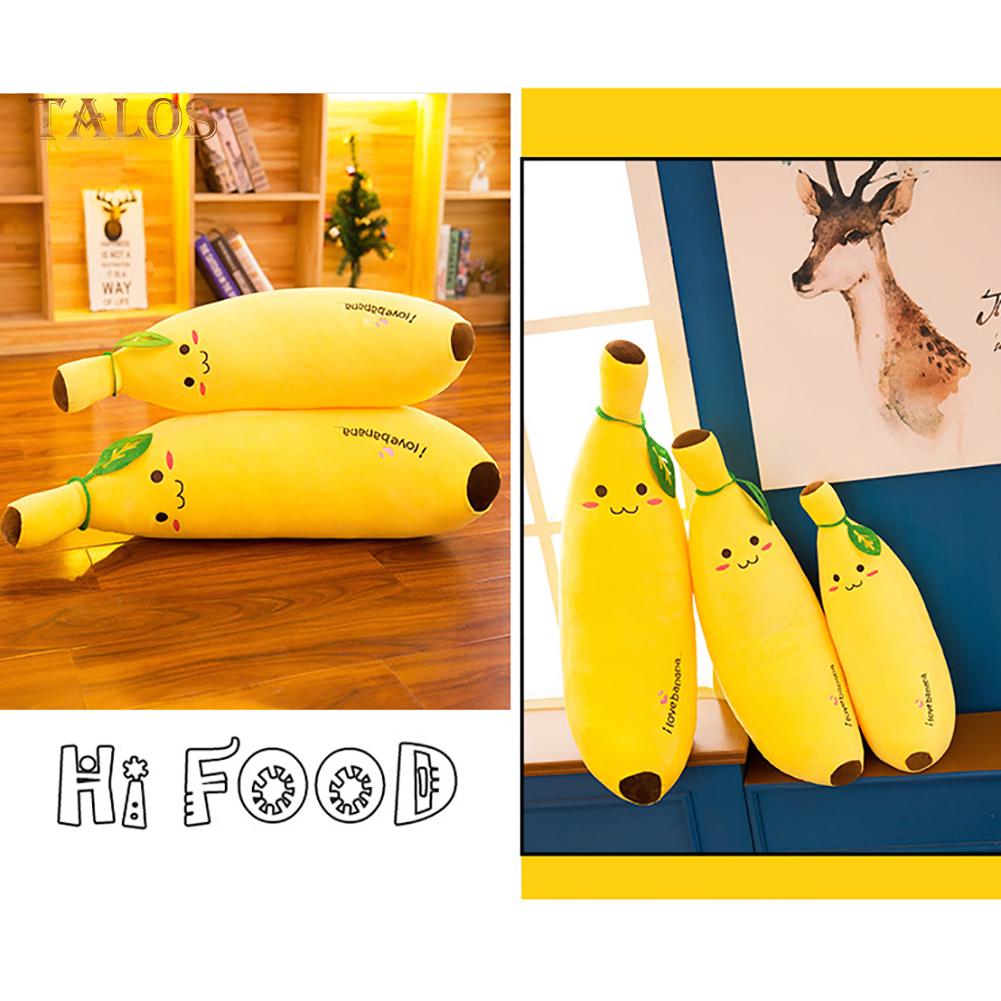 B&K Cartoon Banana Stuffed Plush Doll Children Toy Sofa Pillow Decor Birthday Gift