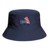 Patriotic USA State Flag Silhouette FisherUnisex Hat Winter Cap