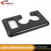Carbon Fiber Front Cup Holder Trim Cover For Frod F250/F350/F450/F550 2008-2016