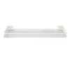 Bathroom Wall Shelf Punch Free Acrylic and Space Aluminum Wall Mounted Bathroom Floating Shelves for Home Rodless