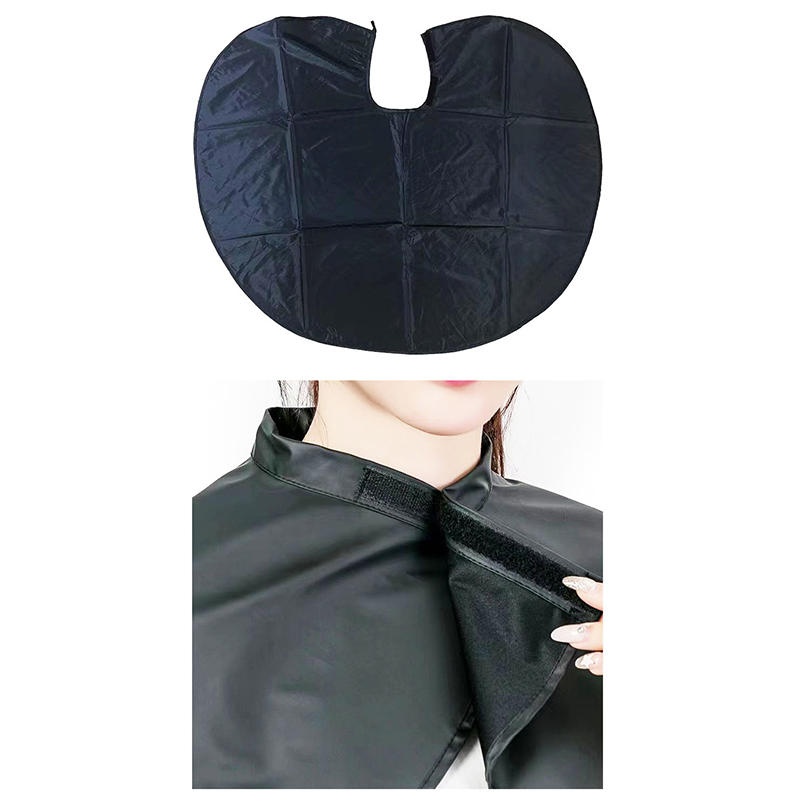 Wasserdichter Haarfärbeumhang Gebackenes Öl Make-up Umhang Wiederverwendbarer Salon Friseur Stylingumhang für Salon und Heimgebrauch Friseurschal
