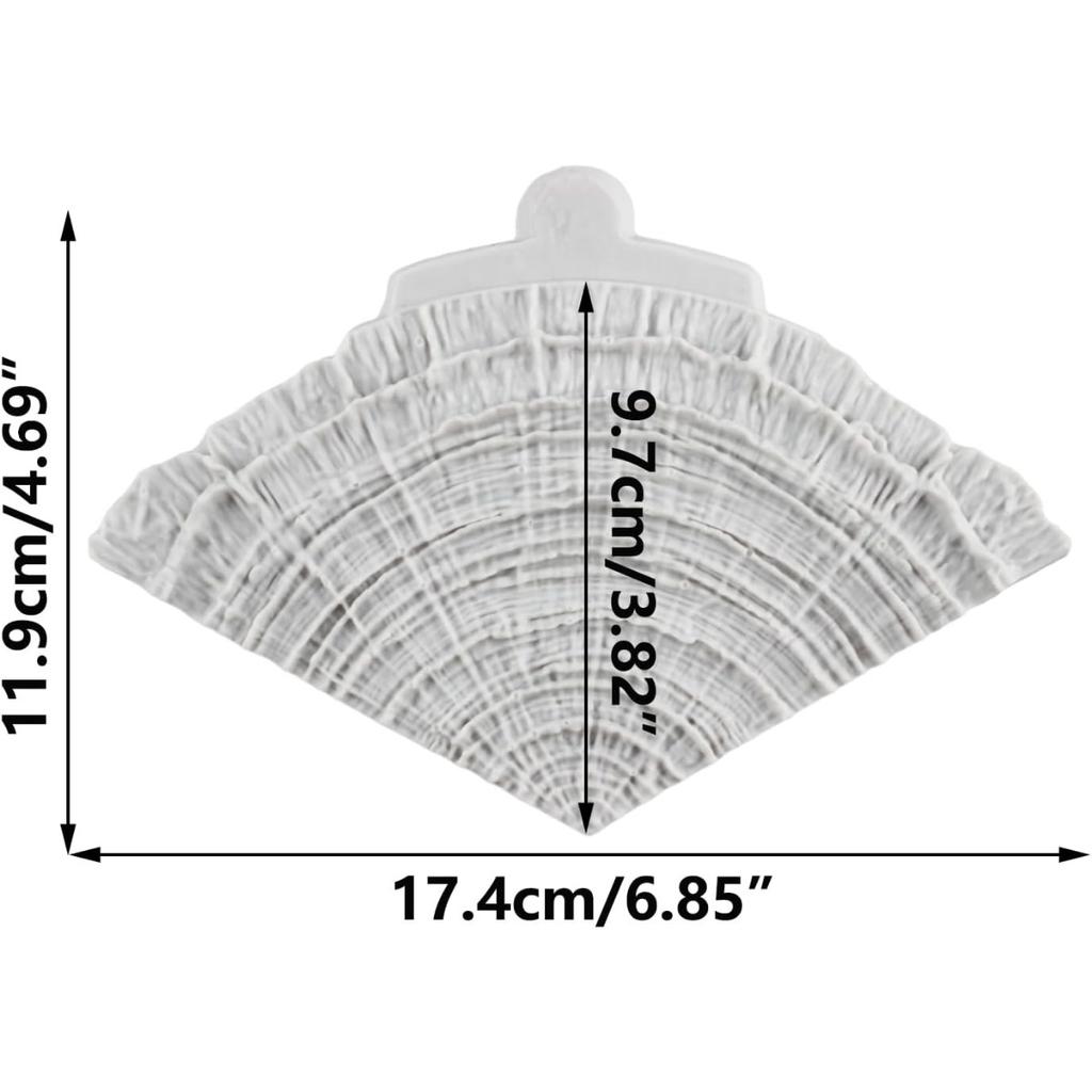 Baumrinden-Kuchen-Fondant-Form, Baumstumpf-Silikonformen zum Dekorieren von Kuchen, Cupcake-Toppern, Süßigkeiten, Schokolade, Blütenpaste, Polymer-Ton-Formen